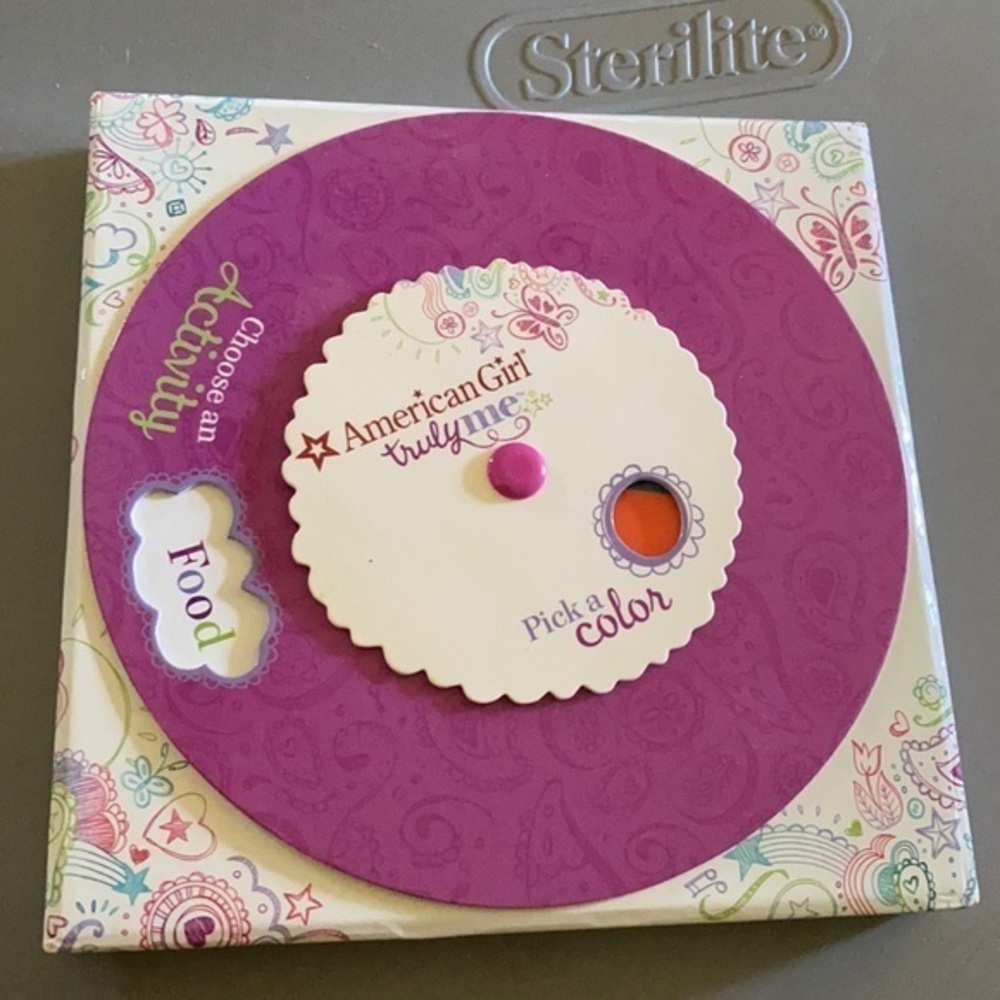 American Girl truly me Choose an activity cards